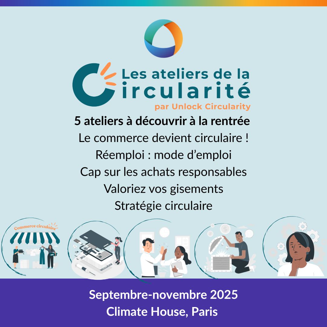 Les ateliers de la circularité 2025 | Institut du Commerce